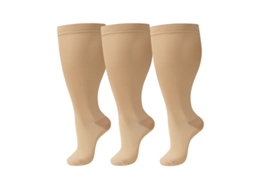 Meias De Compressão Pack 3 Pares 4xl