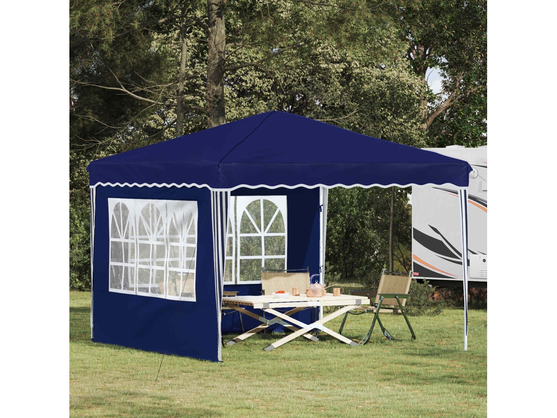 Vidaxl Tenda De Festa Pop-up 288 X 288 X 245 Cm Azul Tecido Oxford