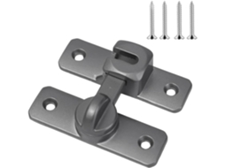 Conjunto De 5 Fechos Porta Em Liga Metálica Com Ângulo Reto 90° E 180° Para Portas Correr Janelas, Gavetas E Armários