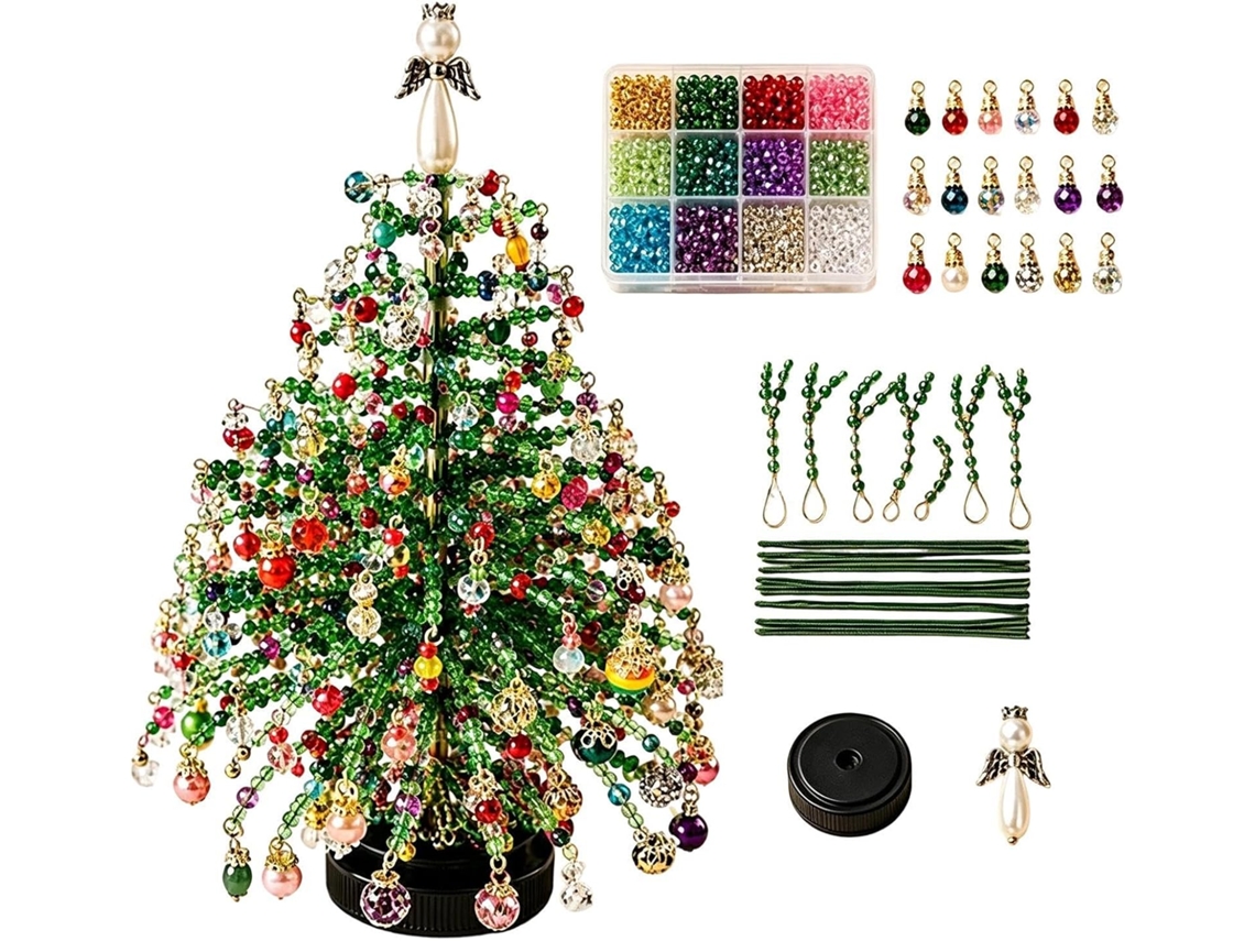 Conjunto Completo De Pérolas Para Árvore De Natal