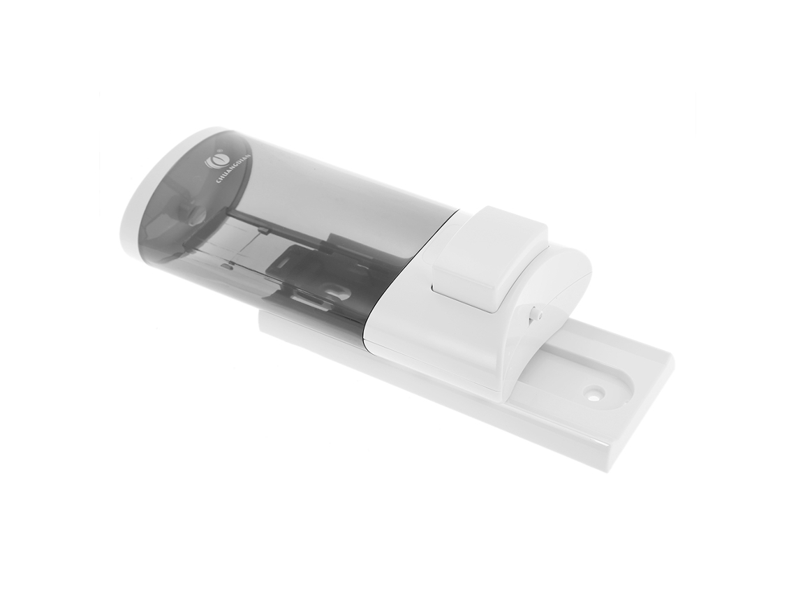 Dispensador de Sabão Manual de Parede, 500ml, para sabonete, shampoo, gel, hotel ou casa, inox | S/MARCA