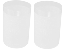 Conjunto de 2 Cúpulas Cilíndricas de Vidro Fosco para Luminárias de Teto, Elegantes e Decorativas para Substituição. SFUSHOS