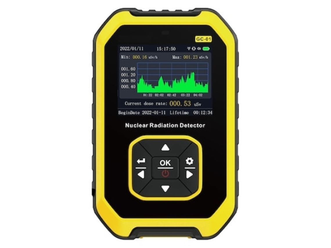 Indicador de Radioatividade Nuclear, Lcd STELASPLEN