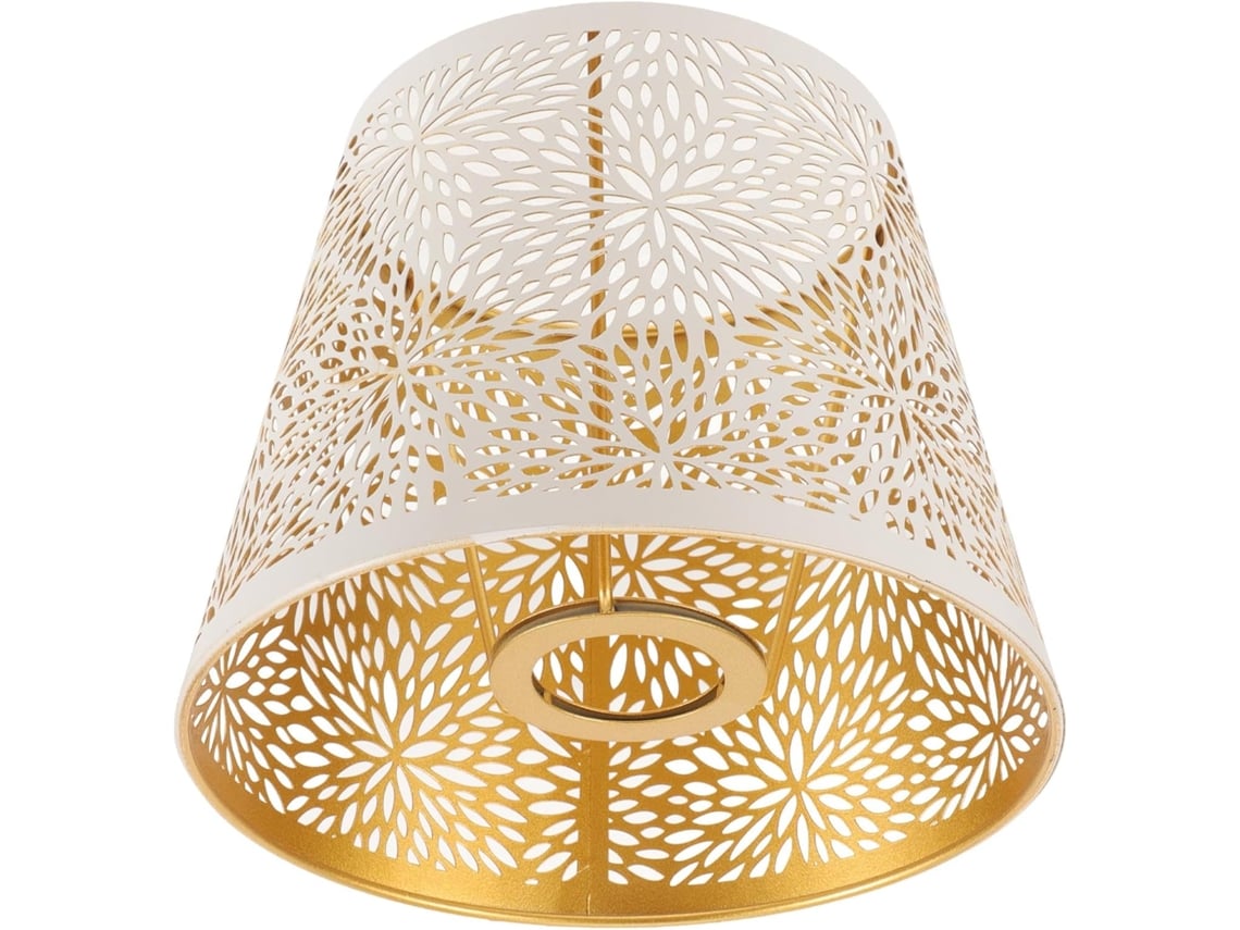 Luminária de Mesa Moderna em Metal, com Luz Quente E27 Cm. SFUSHOS