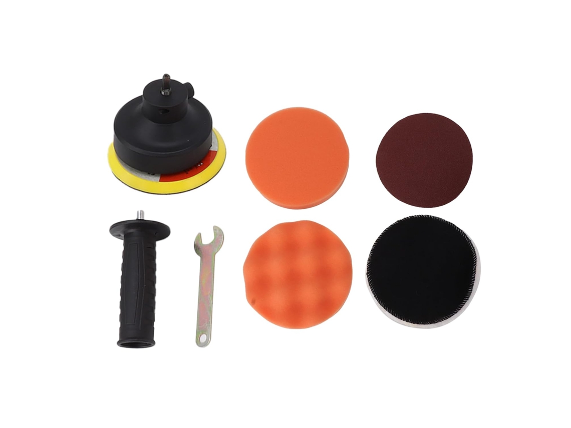 Kit De Polimento Automotivo Com Adaptador Para Furadeira: Inclui