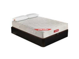 Pack PIKOLIN Sommier Wengué + Colchão Espuma Hr + Almofada Grátis (180 x 200 - 57 Cm de Altura)