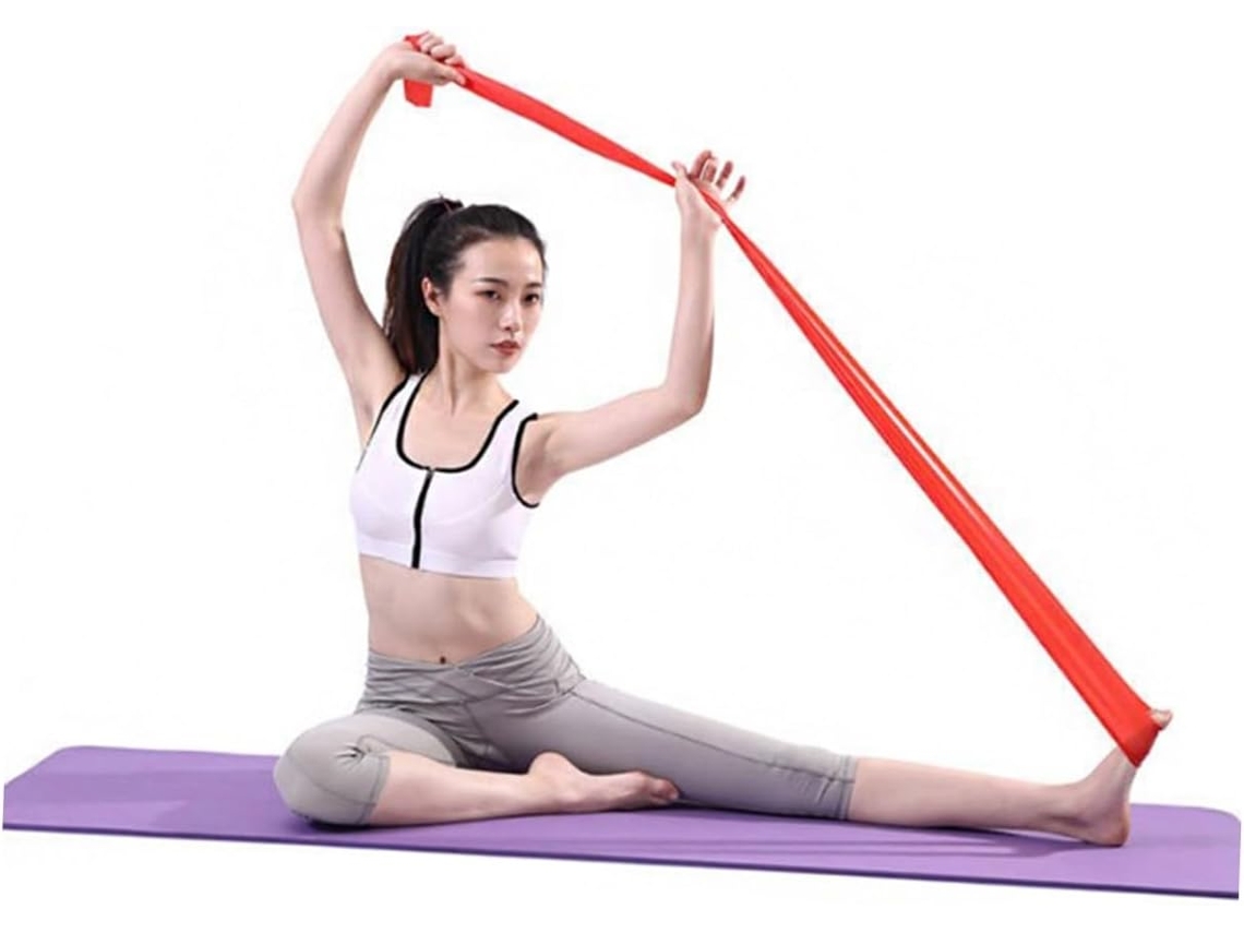 Vanzack Conjunto De 3-faixas Elásticas Resistência Para Fitness, Musculação E Exercícios Físicos, Ideal Yoga