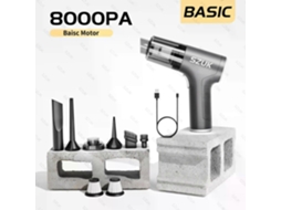 Aspirador De Pó Para Carro, Potente Máquina De Limpeza Portátil Sem Fio, Mini Aspirador De Pó Portátil Com Forte Sucção Para Carr Aquaforge