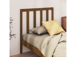 Vidaxl Cabeceira De Cama 96x4x100 Cm Pinho Maciço Castanho Mel