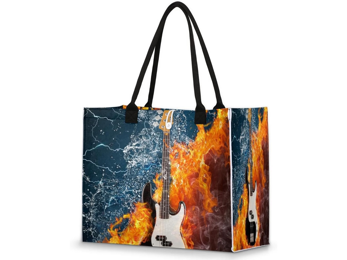 Mochila Tropicallife Estampa de Dragão Étnico 32.5x15x44.9 cm