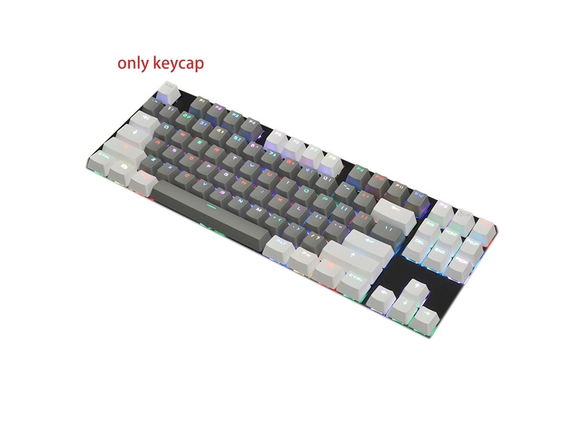Lurelia Teclado Gamer Retroiluminado Com Teclas E Switches De Substituição Para Pc E Portáteis