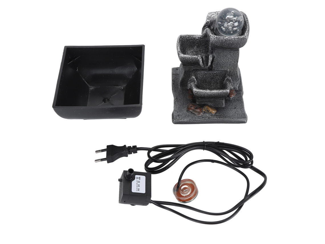 Fonte de Mesa Cascata com Luzes LED para Escritório S/MARCA