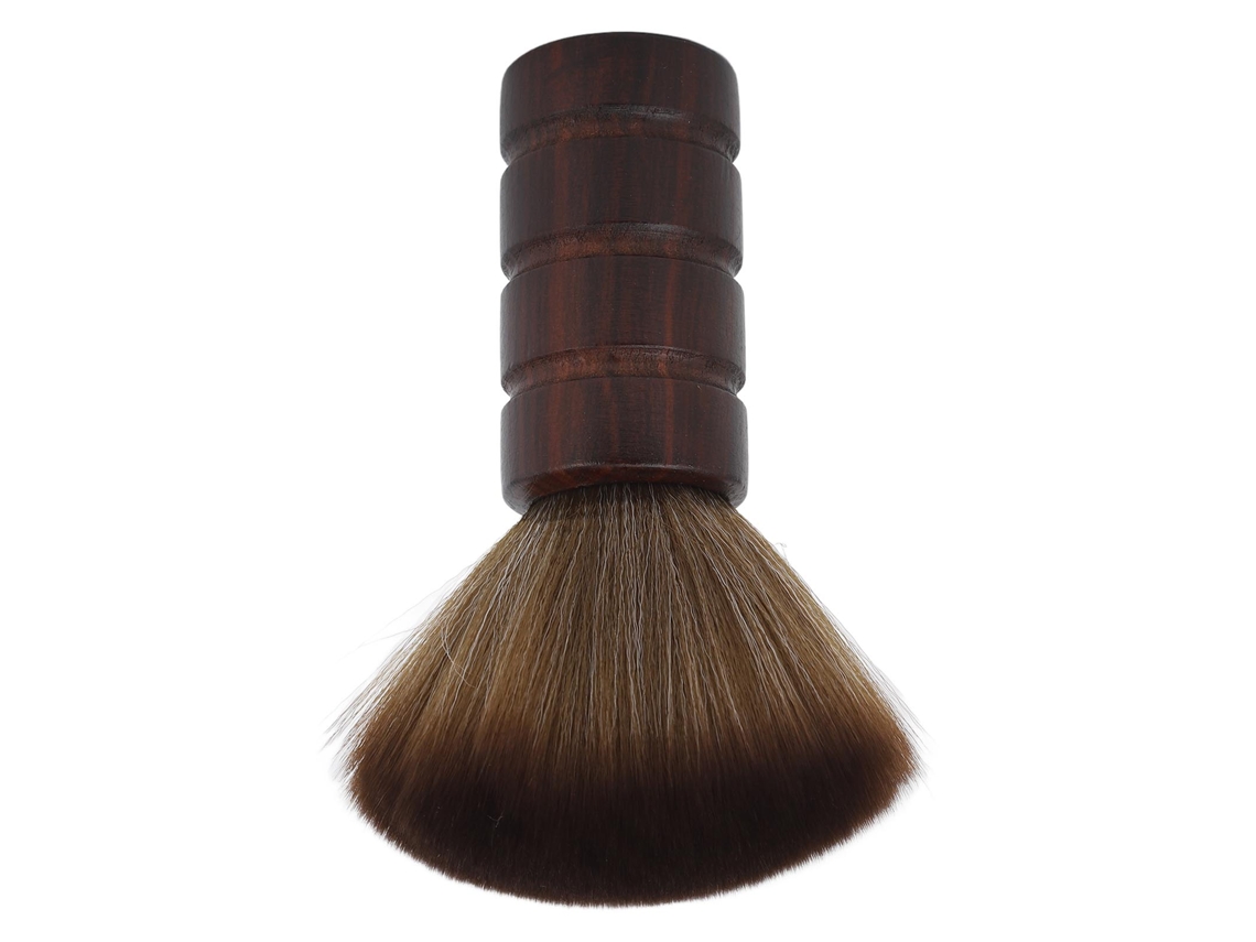 2026 pincel para Limpiar Polvo de Pelo En Cuello Y Rostro Con Mango de Madera para Peluquerías Y Hogar