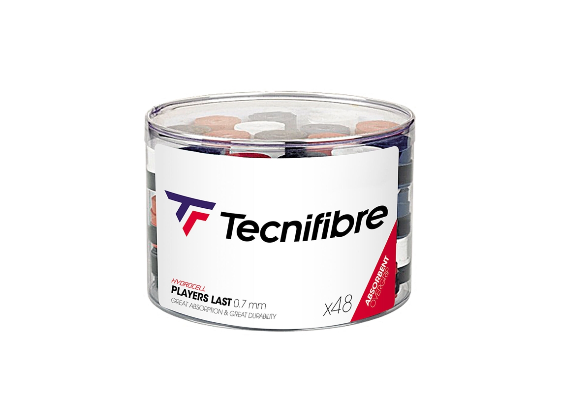 Overgrip de Ténis TECNIFIBRE Players Last 48 Pvc