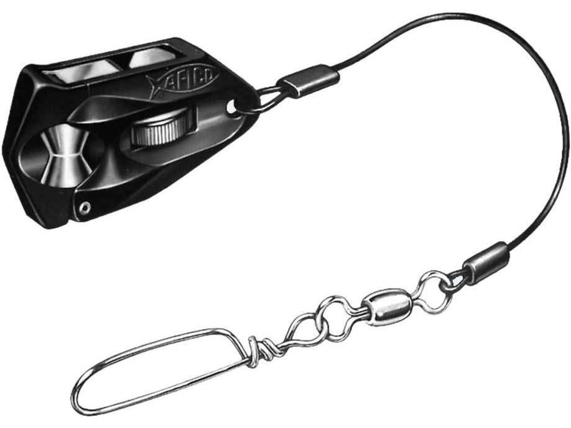 Downrigger AFTCO Roller Troller Flat Line Clip Preto