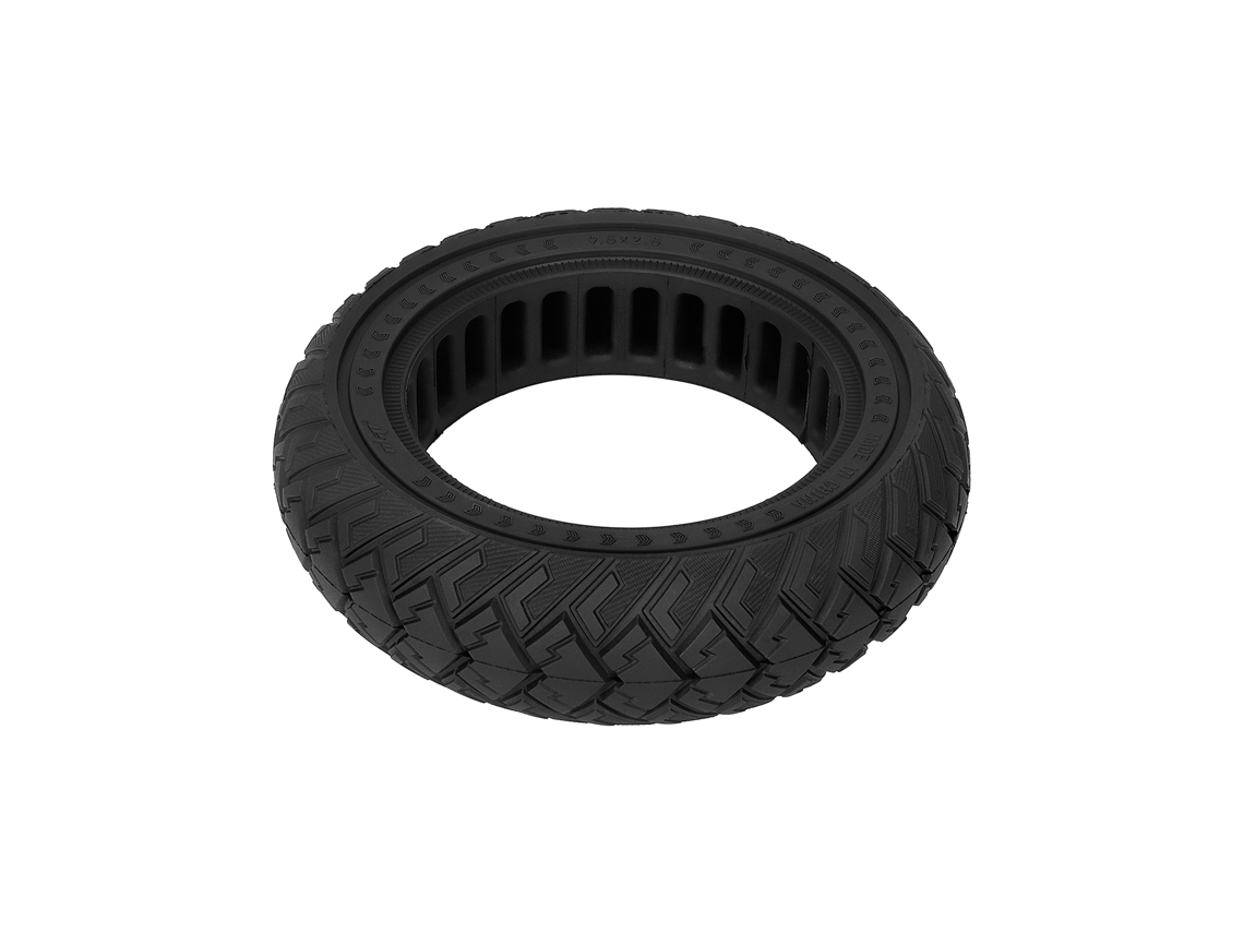 Pneu Sólido Off-road 9.5x2.5 Para Patinete Elétrico Resistente A Furões E Explosões Borracha 9.5 Polegadas