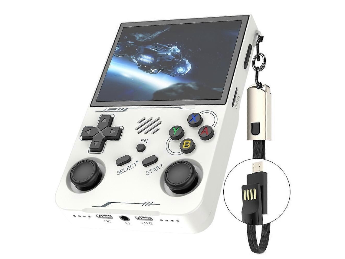 Console de Jogos GOKOCO R36xx com tela de 3,5 polegadas, controle arcade e 15000 jogos