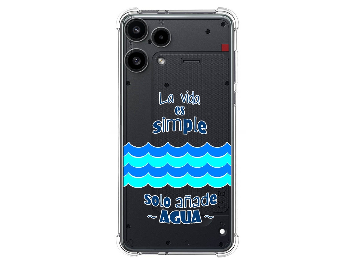 Capa Tumundosmartphone De Silicone À Prova De Choque Para Nothing Phone 3a Lite 5g Design Inspirado Na Água