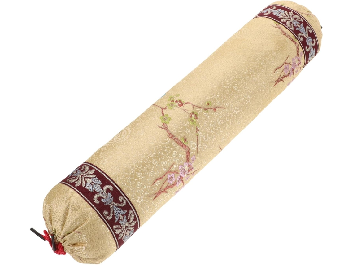 Almofada Tradicional Chinesa para Sofá, Feita de Fibras Poliéster, Pequena Redonda Decorativa Casa CHABERLU
