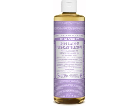 Sabonete Líquido DR.BRONNERS 18-IN-1 (475 ml)