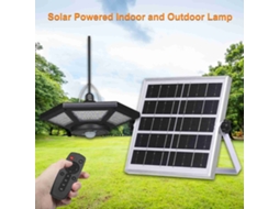 Rebe-lâmpada Suspensa Solar Com Sensor De Movimento 5 Modos De Iluminação Ip65 Resistente À Água Para Garagem Interior E Exterior