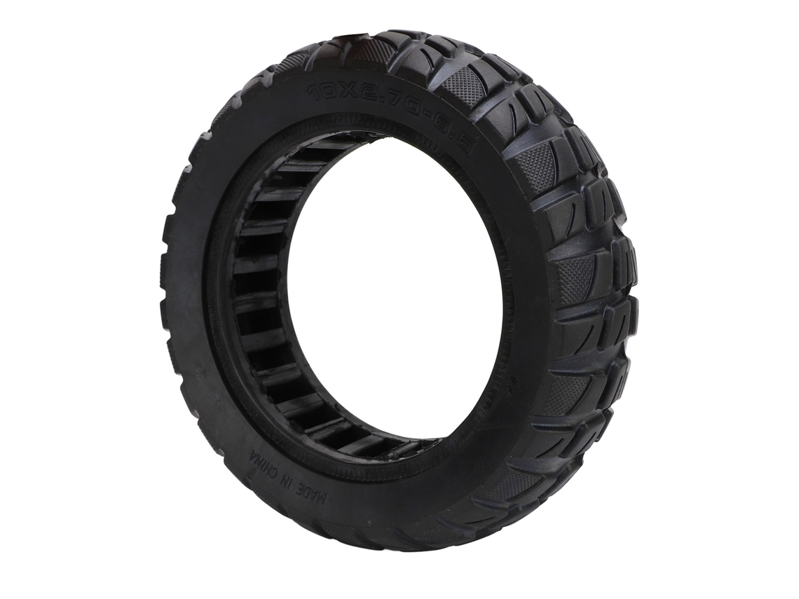 Pneu Solido 10x2.70‑6.5, Antipinchazos, Impactos