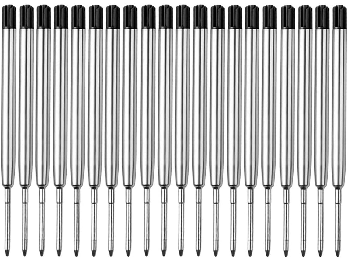 Refis Para Caneta Esferográfica Com Tinta Gel Ounona, 20 Unidades –