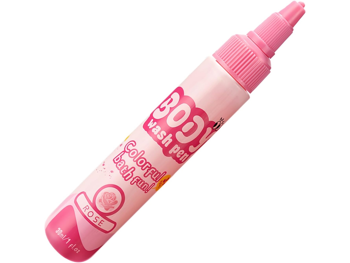 Lápis De Banho 30ml Marcador Lavável