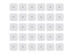 30 Placas De Eletrodos Autoadesivas Para Máquinas De Terapia Tens Fisioterapia Aquaforge