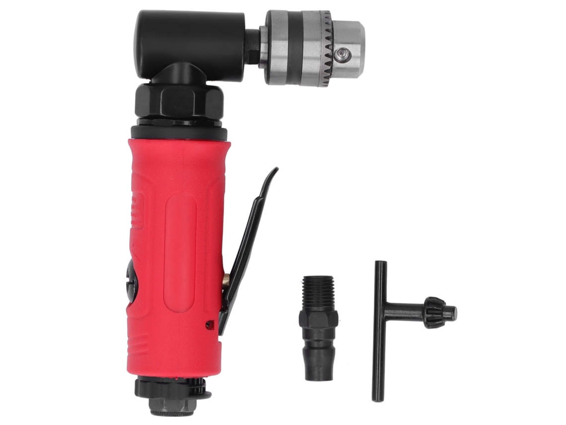 Taladro Neumático Industrial Mini 1/4 Polegada De Liga De Zinco De 90° Para Áreas Estreitas