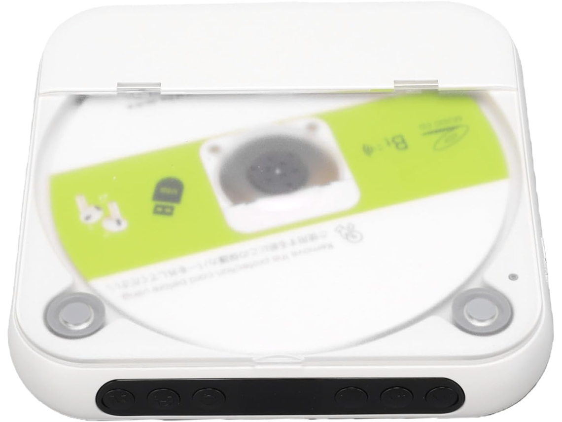 Leitor Cd Portátil Xumiuziy Com Som Hifi, De De Mesa Bluetooth Com Entrada Aux De 3,5 Mm, Rádio Fm Para Casa