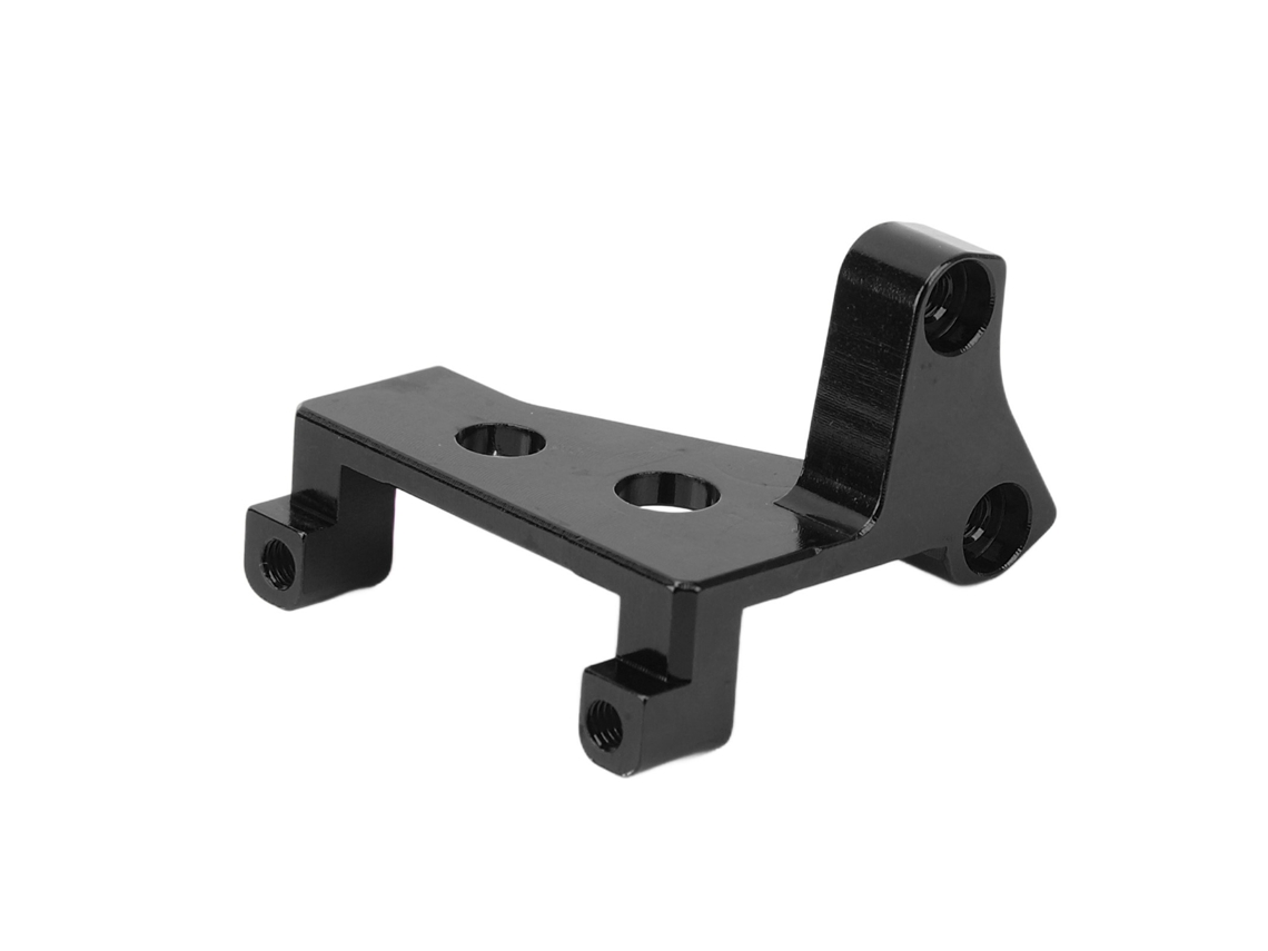 Suporte Fixo Para Servo Rc Leve E Resistente Para Carro De Escalada Traxxas 1/10 Controle Remoto Preto