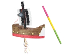 Piñata Navio Pirata Bastão SCRAPCOOKING PARTY
