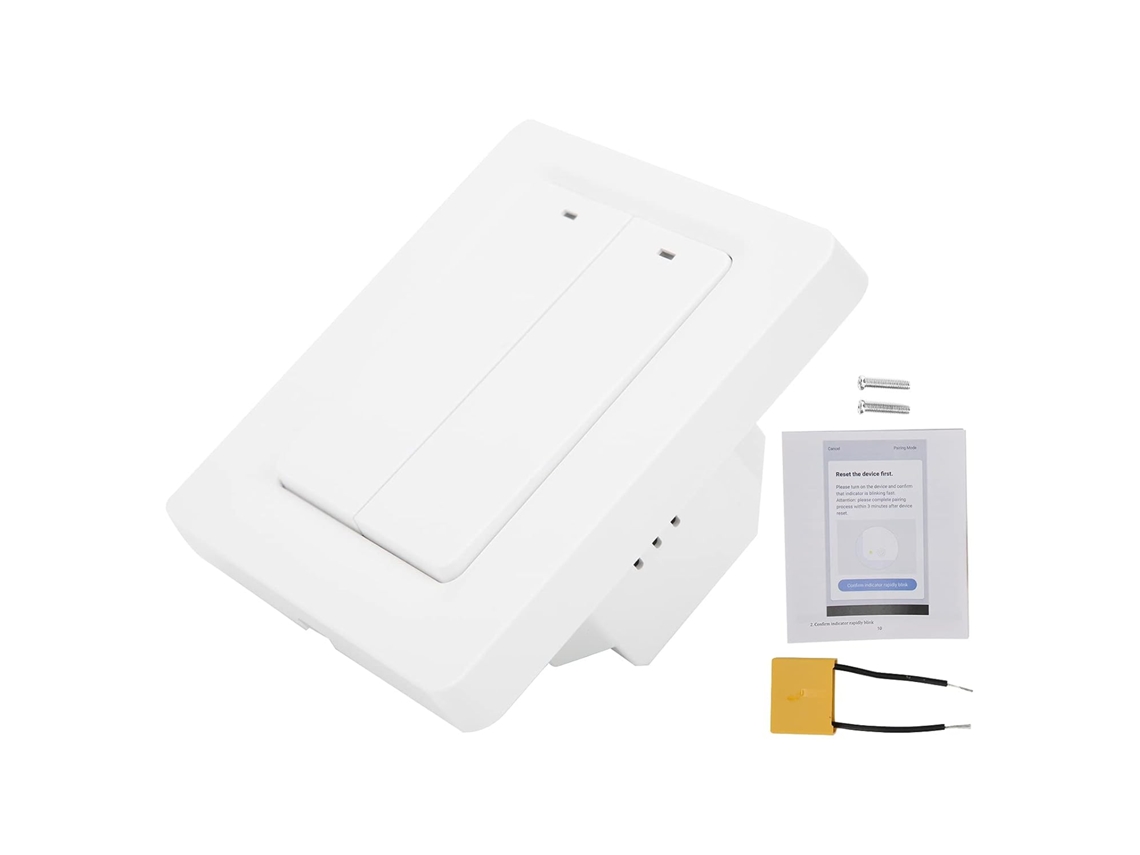 Interruptor De Luz Kanasi Wifi, Interruptor Universal Sem Fio De Polo Único Com Controle Remoto Para Automação