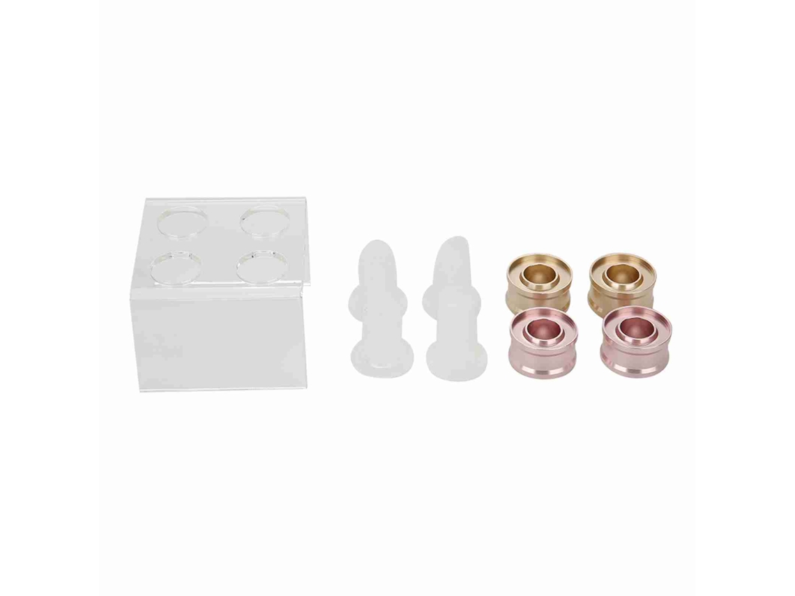 Kit De Moldes De Silicone Para Batom Diy 12,1mm Com Vários Formatos E Material Ecológico