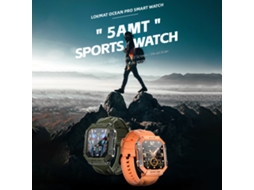 Aetheria relógio Inteligente Lokmat Ocean Pro Pulseira Fitness Tracker Monitor Saúde Ip68 Compatível Android Ios