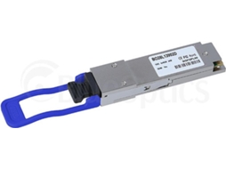 Transceptor Extreme Networks 10405 QSFP28 compatível, conector MPO/MTP, PSM4 de 100 Gbps, fibra monomodo, 4xWDM, 2 km, Blueoptics