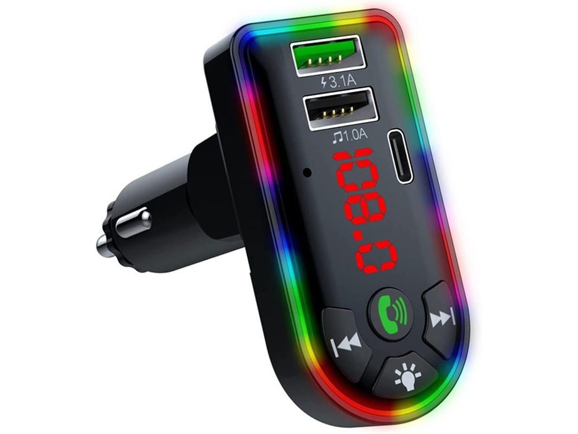 Leitor Mp3 Carro Bluetooth Yizhood F7 Pd Carregamento Preta