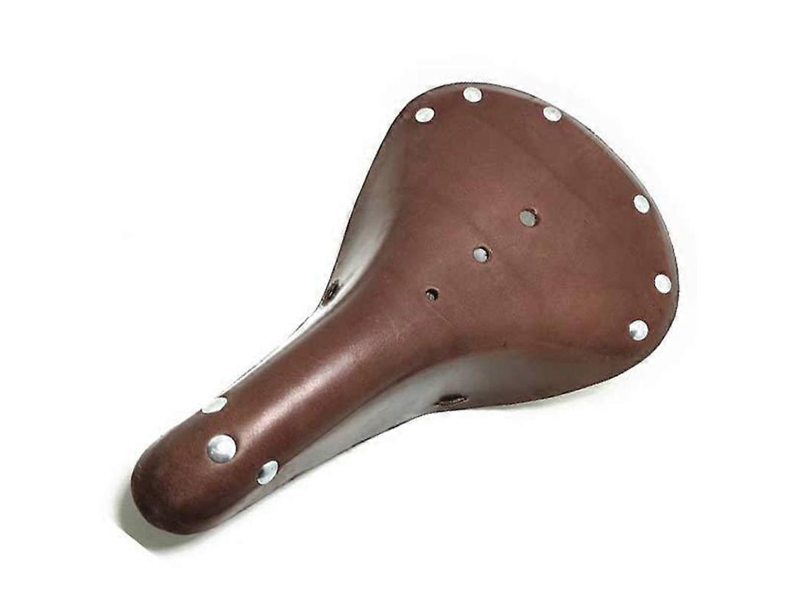 Sela De Bicicleta Vintage Com 3 Molas De Choque, Chocolate