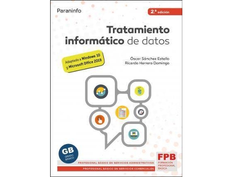 Livro Tratamiento informático de datos 2.ª edición 2021 de Ricardo Herrero Domingo, Óscar Sánchez Estella (Espanhol)