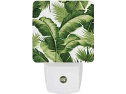 Luminária de parede LED com plugue, acendimento automático, sensor crepuscular automático, luminária charmosa.