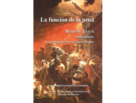 Livro La Función De La Pena N 17 de Heiko Hartmut Lesch (Português do Brasil)