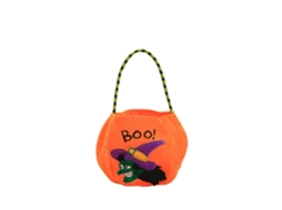 Bolsa De Doces Portátil Halloween Abóbora Bruxa Para Crianças