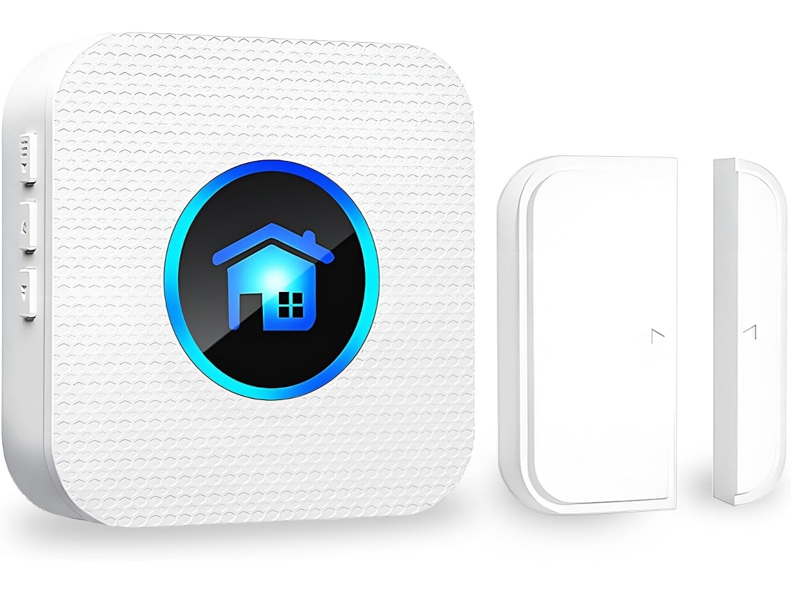 Campainha Sem Fios À Prova De Água, Campainha Com Sensor De Movimento, 55 Melodias, Volume Ajustável