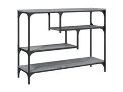 Console Table, Console Tables Vidaxl Cinzeto Madeira Processada (n/a)