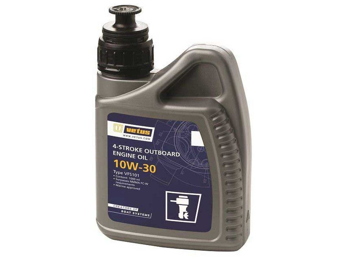 Óleo de Popa 1L 4 Horários 10W-30 Transparentevetus