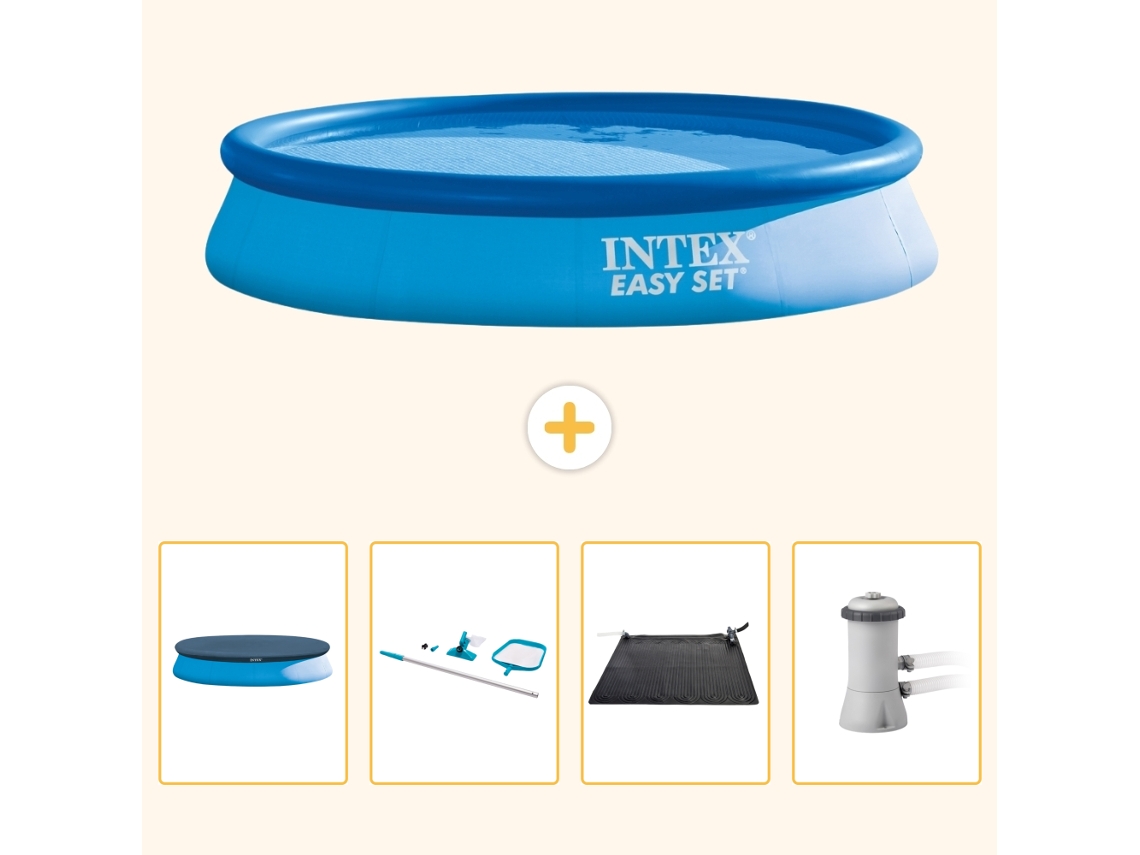 Intex Piscina Easy Set Redonda - 366x76 Cm - 5-peças S67