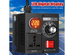 Regulador de Tensão Contínuo 5000w Ac220v Controlador de Velocidade YURU