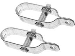 Kit De 5 Abraçadeiras De Aço Inoxidável Ajustáveis Com Fivela Giratória Para Cabos, Tensionador De Porta Resistente
