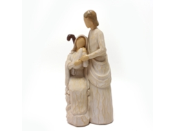 Vidente Família de Resina Jesus Figura Religiosa para Decoração LAXISCREED